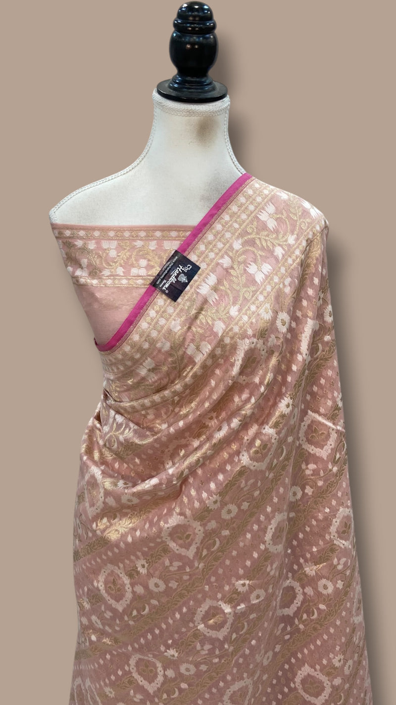 Pure Cotton Banarasi Handloom Saree