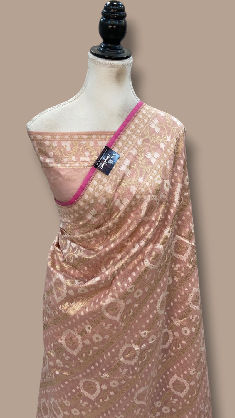 Pure Cotton Banarasi Handloom Saree
