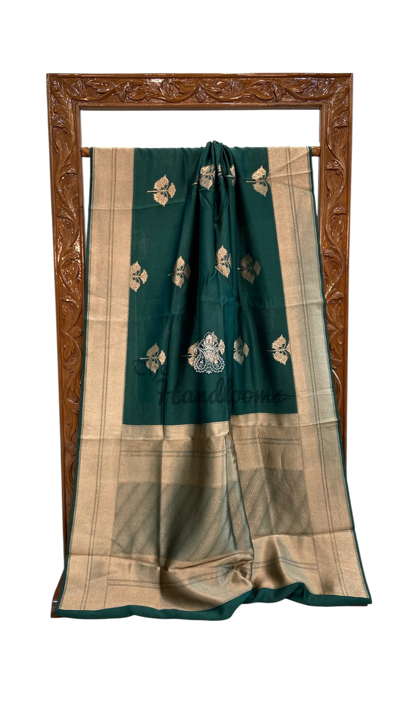 Pure Mango Silk Banarasi Handloom Saree