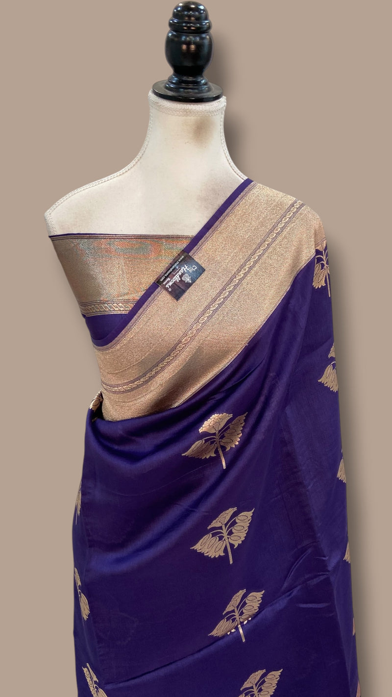 Pure Mango Silk Banarasi Handloom Saree