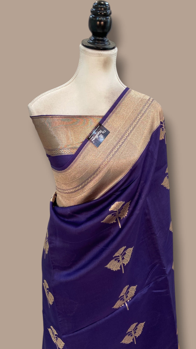 Pure Mango Silk Banarasi Handloom Saree