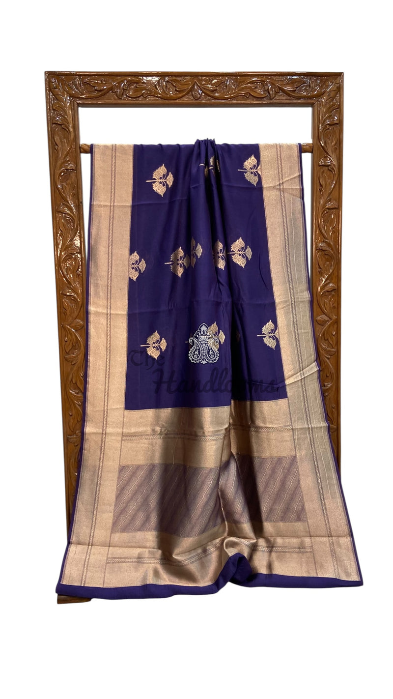 Pure Mango Silk Banarasi Handloom Saree