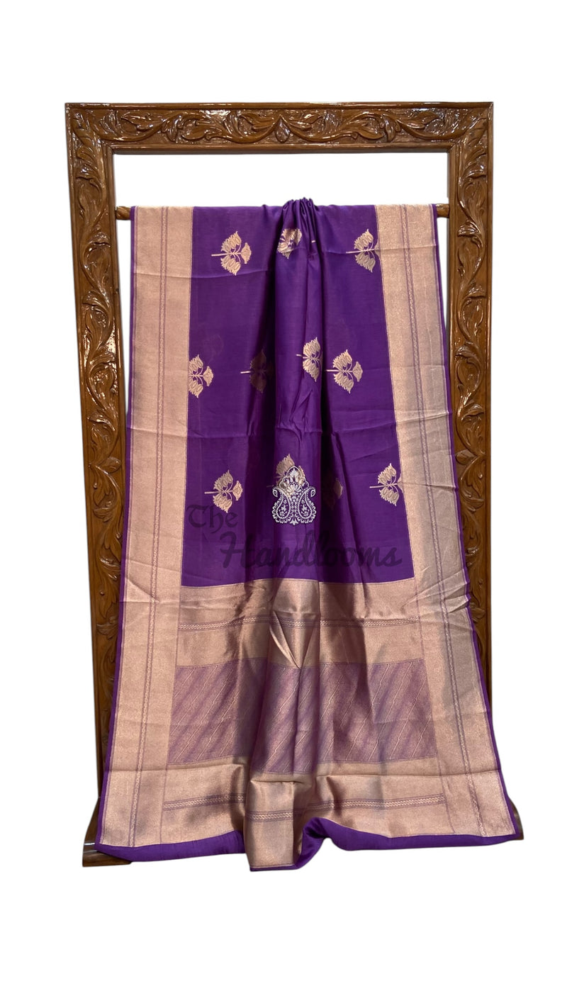 Pure Mango Silk Banarasi Handloom Saree