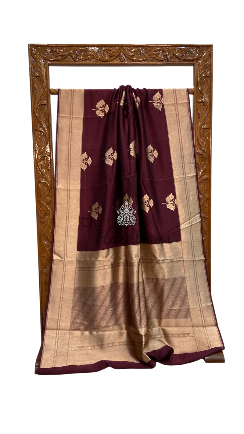 Pure Mango Silk Banarasi Handloom Saree
