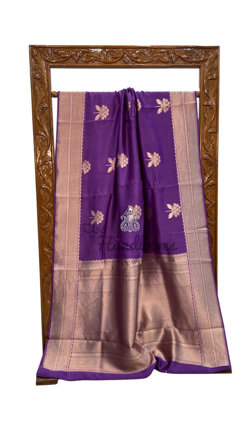 Pure Mango Silk Banarasi Handloom Saree