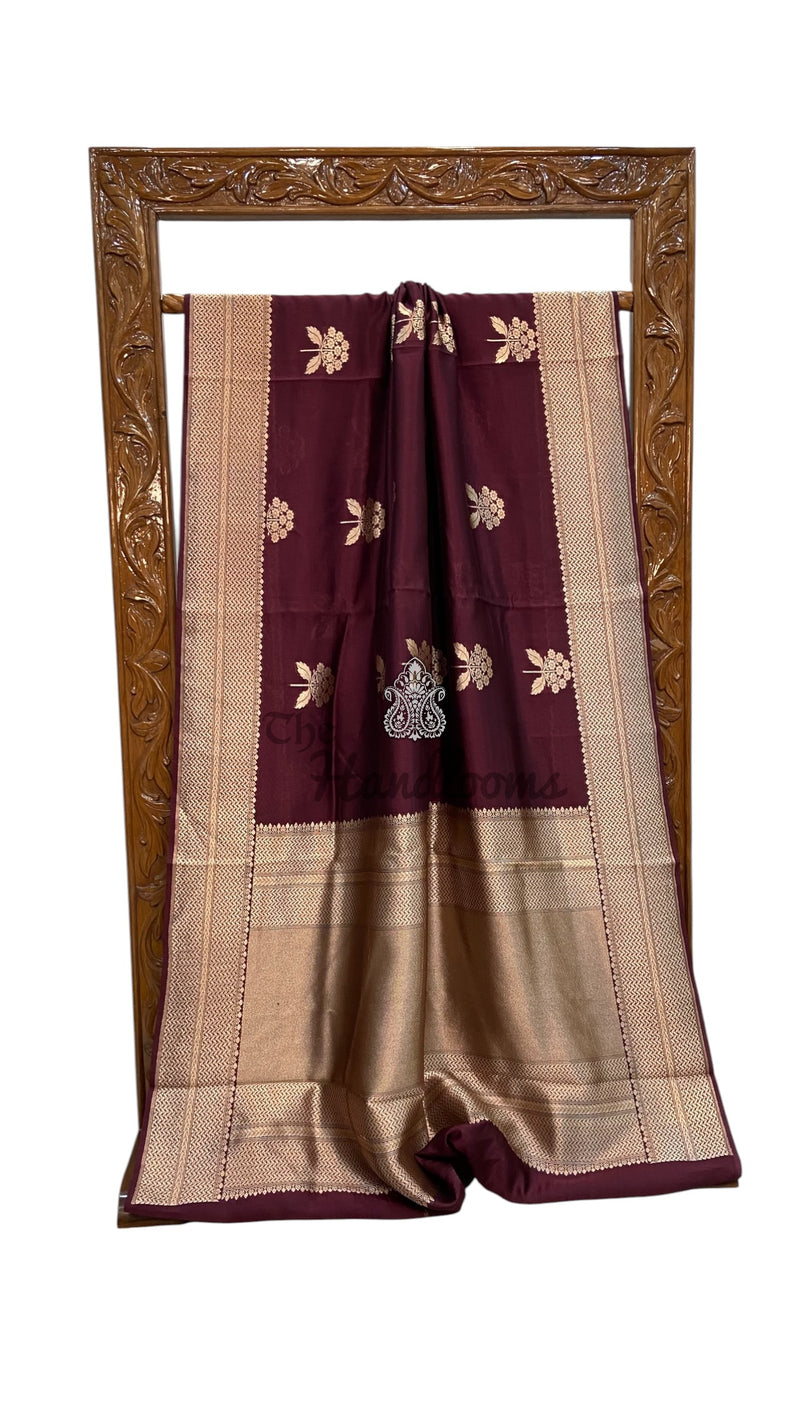 Pure Mango Silk Banarasi Handloom Saree