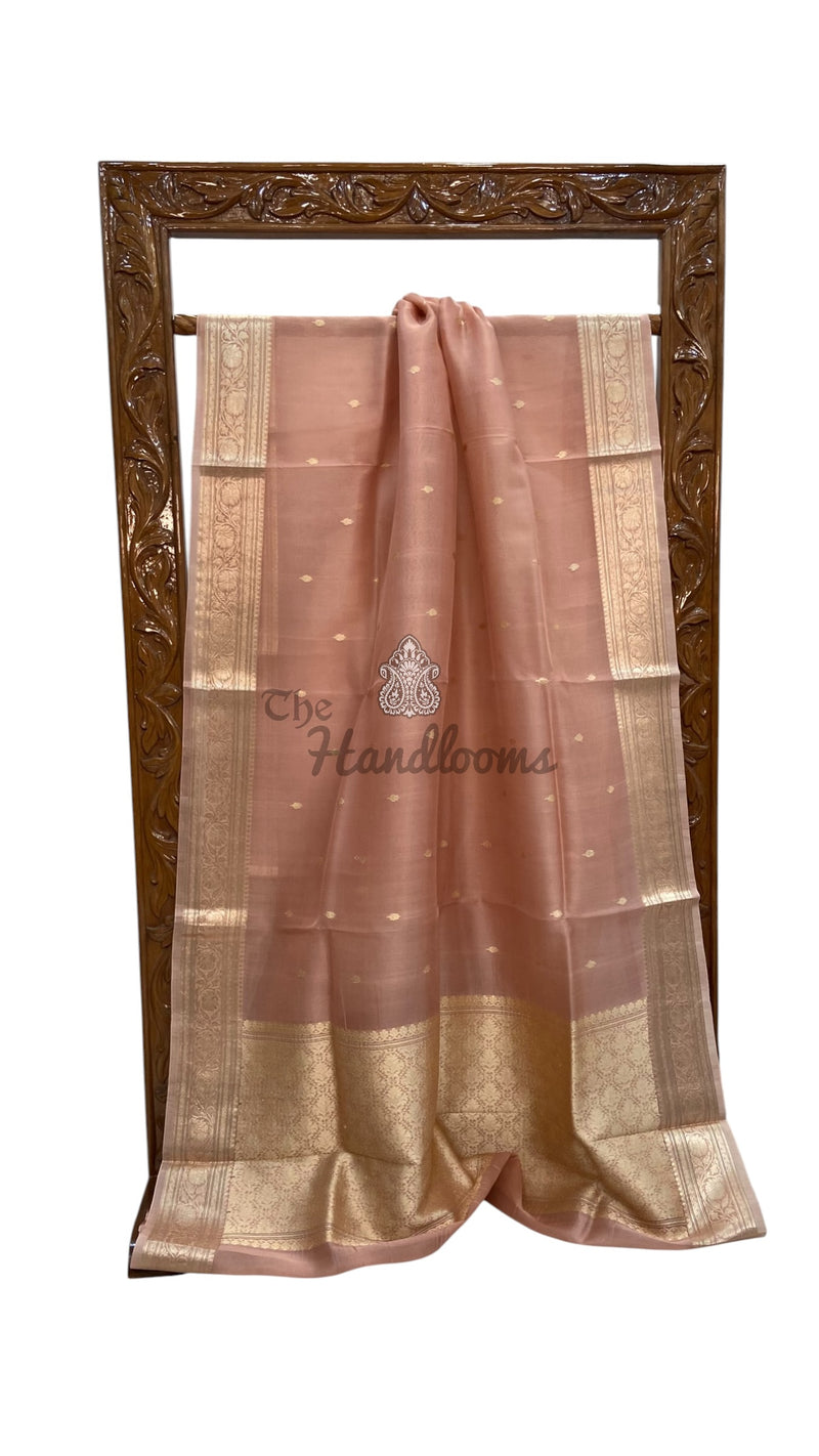 Pure Kora Handloom Banarasi Saree - The Handlooms