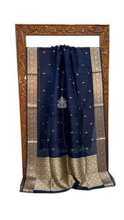 Pure Kora Handloom Banarasi Saree - The Handlooms