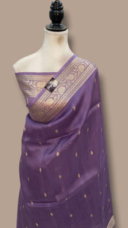 Pure Kora Handloom Banarasi Saree - The Handlooms