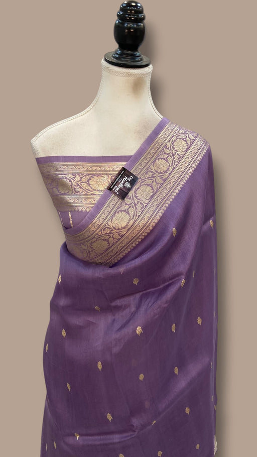 Pure Kora Handloom Banarasi Saree - The Handlooms