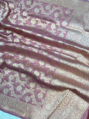 Pure Katan Silk Handloom Banarasi Dupatta - The Handlooms