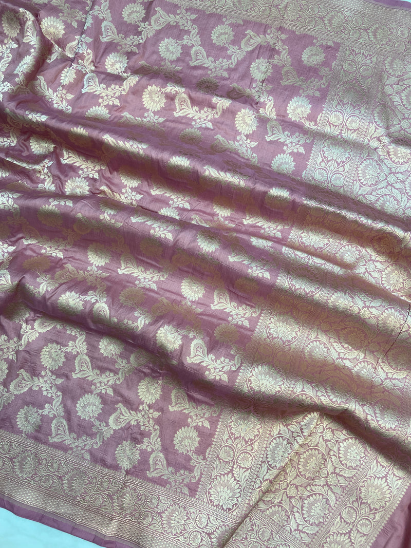 Pure Katan Silk Handloom Banarasi Dupatta - The Handlooms