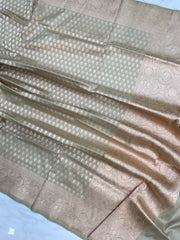 Pure Katan Silk Handloom Banarasi Dupatta - The Handlooms
