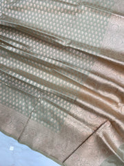 Pure Katan Silk Handloom Banarasi Dupatta - The Handlooms