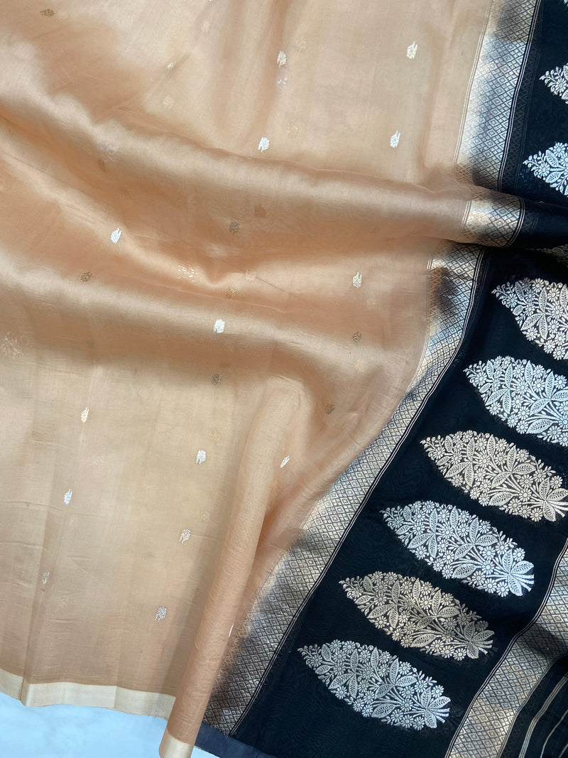 Pure kora Banarasi Handloom Dupatta