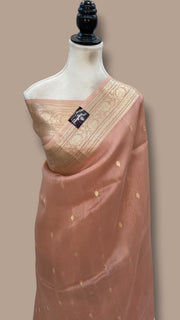 Pure Kora Handloom Banarasi Saree - The Handlooms