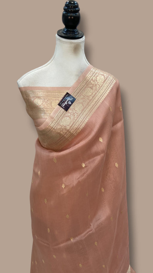 Pure Kora Handloom Banarasi Saree - The Handlooms