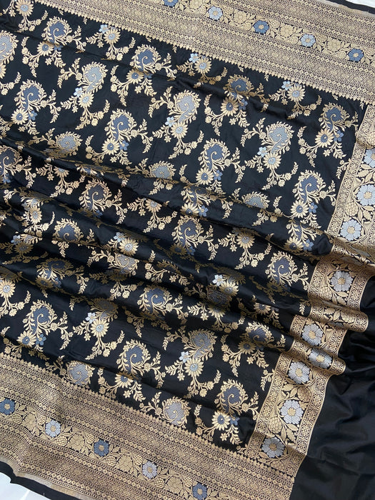 Pure Katan Silk Handloom Dupatta