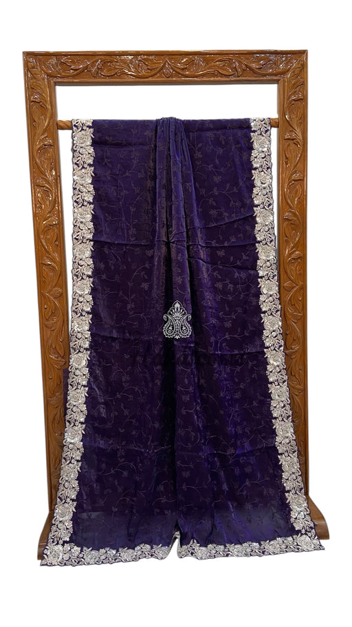 Pure Tissue Silk Handloom Banarasi Saree - Handwork - The Handlooms