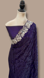Pure Tissue Silk Handloom Banarasi Saree - Handwork - The Handlooms