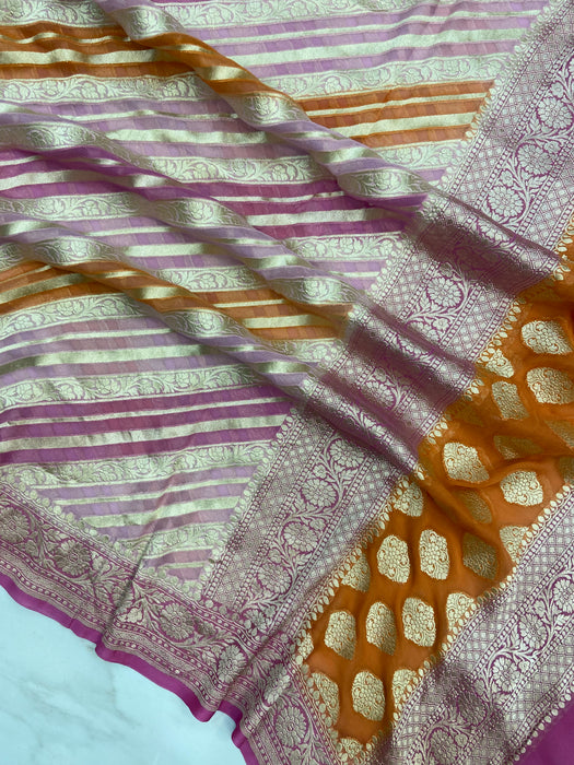 Khaddi Georgette Handloom Banarasi Dupatta