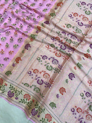 Pure Chiffon Khaddi Banarasi Saree - The Handlooms