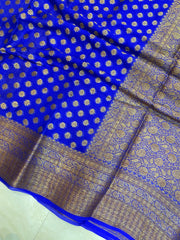 Pure Chiffon Khaddi Banarasi Saree - The Handlooms
