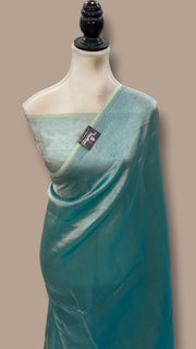 Pure Kora Tissue Handloom Banarasi Saree - The Handlooms