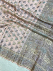 Pure Butter Crepe Banarasi Saree - The Handlooms