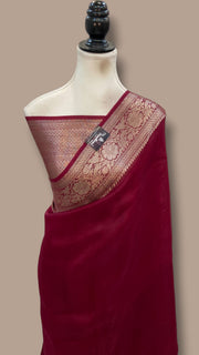 Pure Kora Handloom Banarasi Saree - The Handlooms