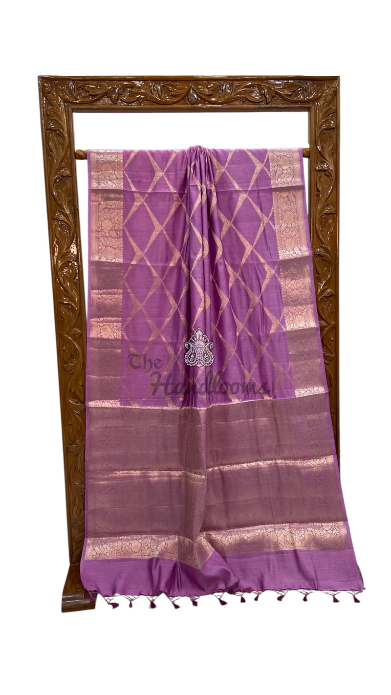 Pure Chiniya Silk Khaddi Handloom Banarasi Saree