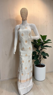 Pure Katan Silk Handlooms Banarasi Dress material - The Handlooms