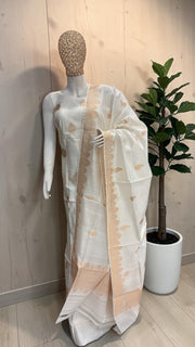 Pure Katan Silk Handlooms Banarasi Dress material - The Handlooms