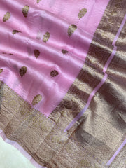 Pure Kora Handloom Banarasi Saree - The Handlooms