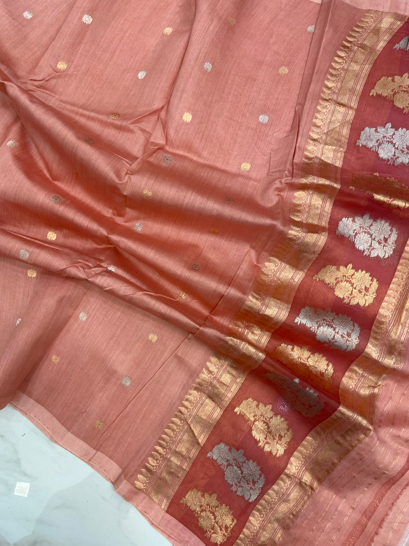 Pure Silk Banarasi Handloom Dupatta - The Handlooms