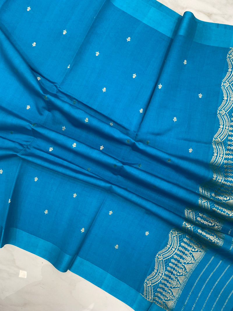 Pure Silk Banarasi Handloom Dupatta - The Handlooms