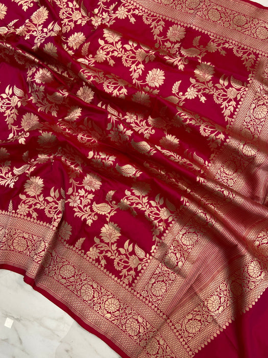 Pure Katan Silk Handloom Dupatta