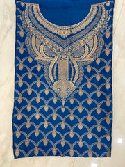 Pure Katan Silk Handloom Banarasi Lehenga - Stitched - The Handlooms