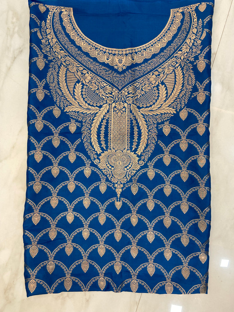 Pure Katan Silk Handloom Banarasi Lehenga - Stitched - The Handlooms