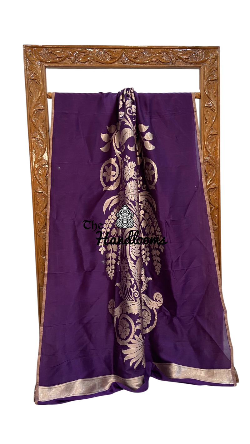 Pure Dupion Silk Handloom Banarasi Saree