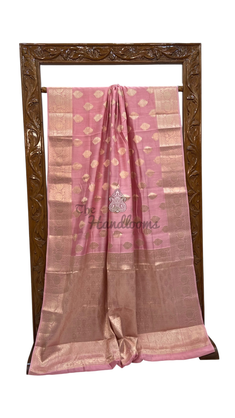 Pure Chiniya Silk Khaddi Handloom Banarasi Saree