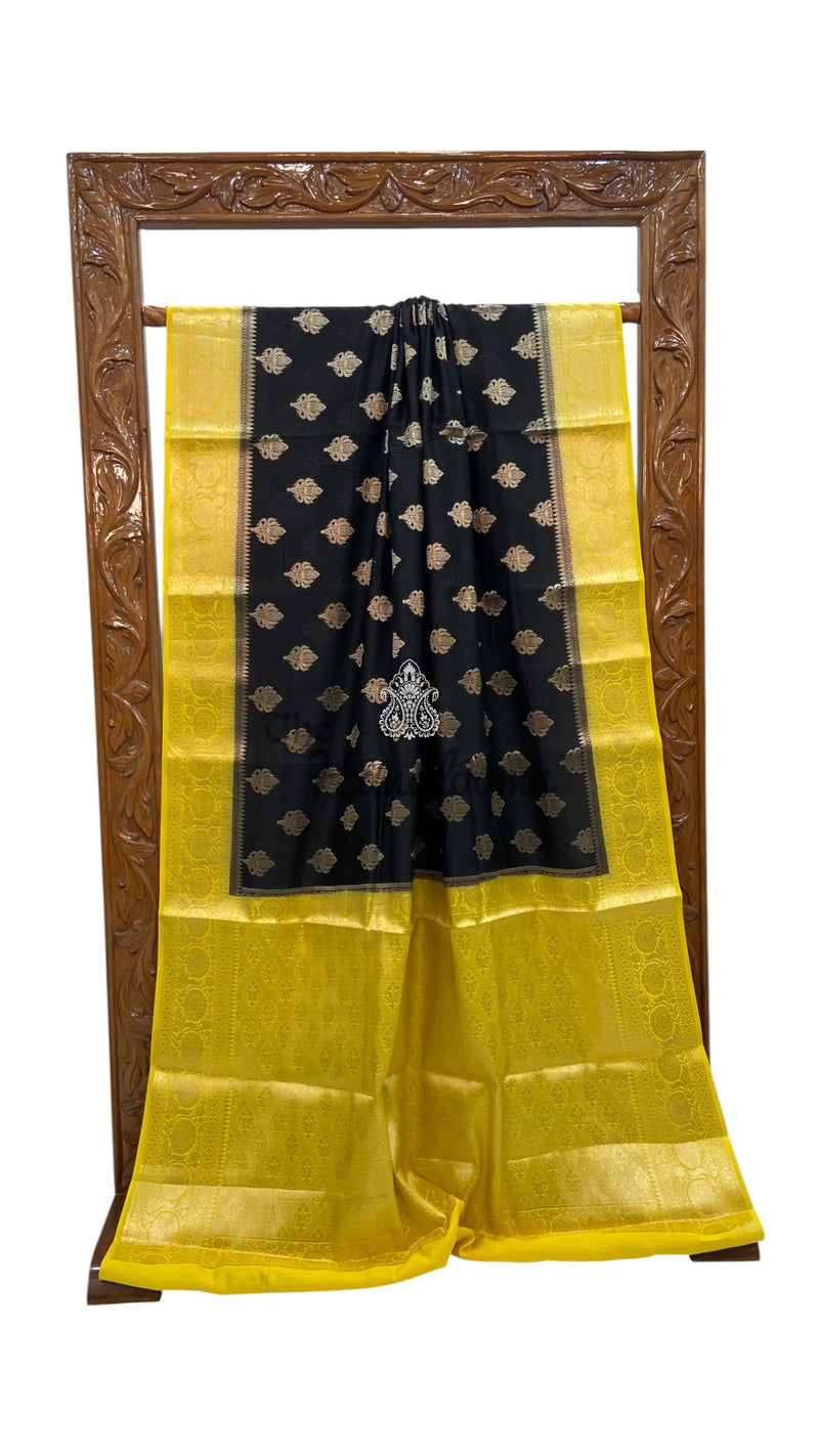Pure Chiniya Silk Handloom Banarasi Saree