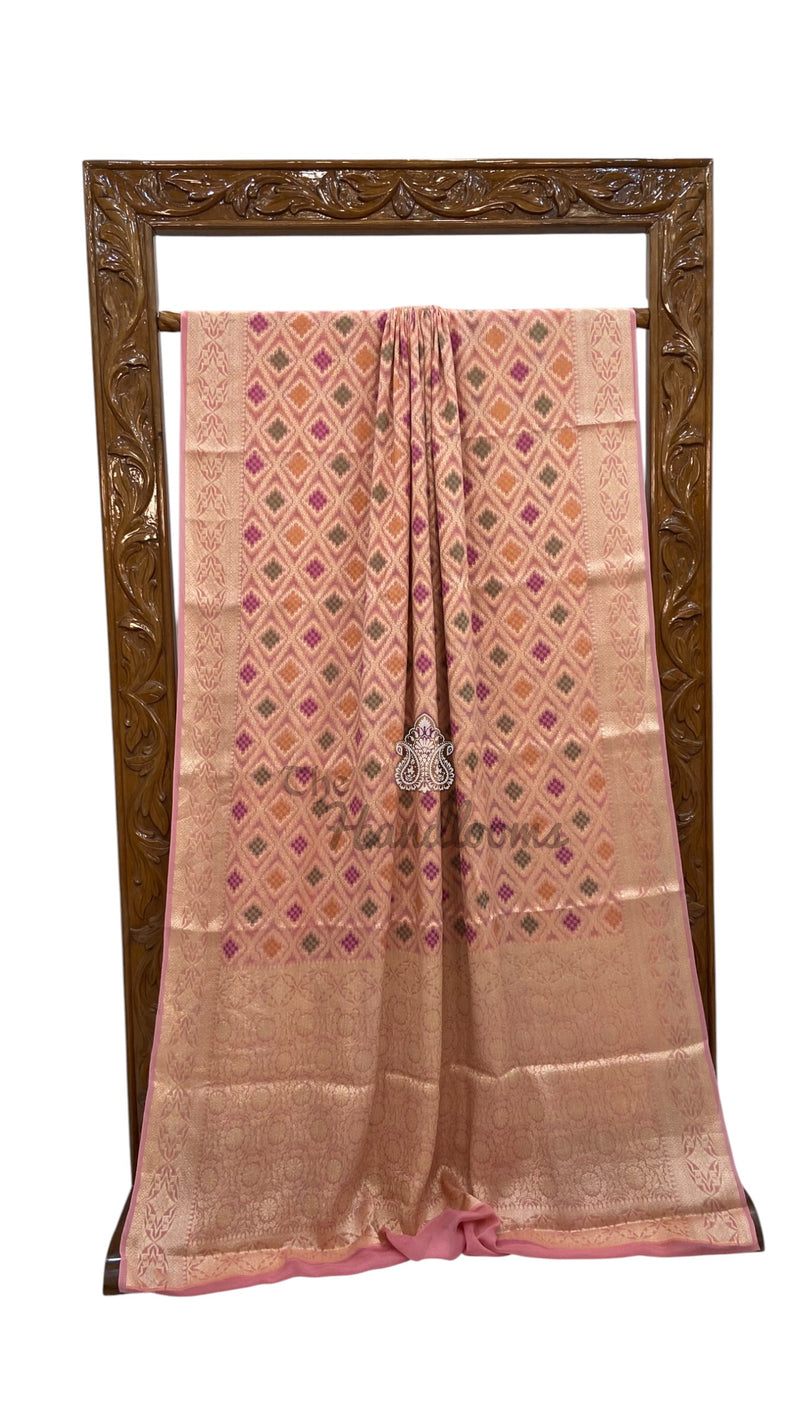 Pure Chiffon Khaddi Banarasi Saree