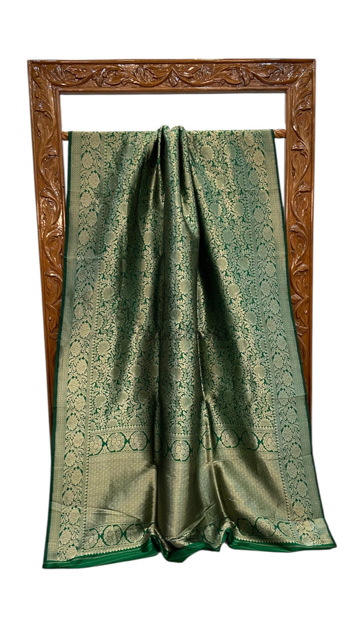 Pure Katan Silk Banarasi Handloom Saree - Tanchui Brocade - The Handlooms