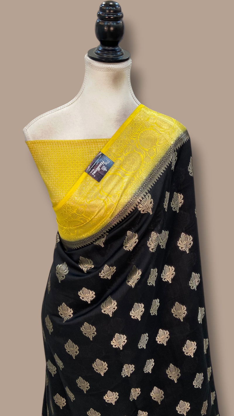 Pure Chiniya Silk Handloom Banarasi Saree