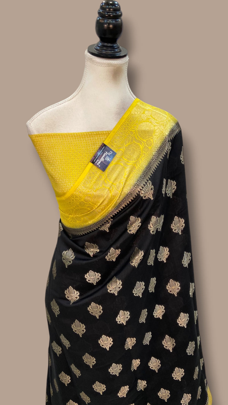 Pure Chiniya Silk Handloom Banarasi Saree
