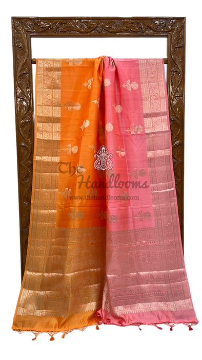 Pure Mango Silk Banarasi Handloom Saree