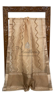 Pure Kora Tissue Handloom Banarasi Saree - The Handlooms