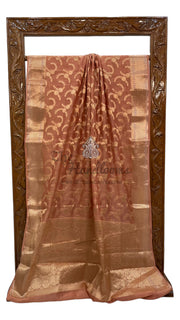 Pure Cotton Banarasi Handloom Saree - The Handlooms