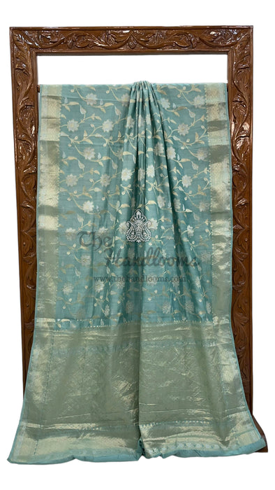 Pure Cotton Banarasi Handloom Saree